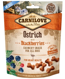 Лакомство для собак Carnilove Ostrich Blackberries, 0.2 кг