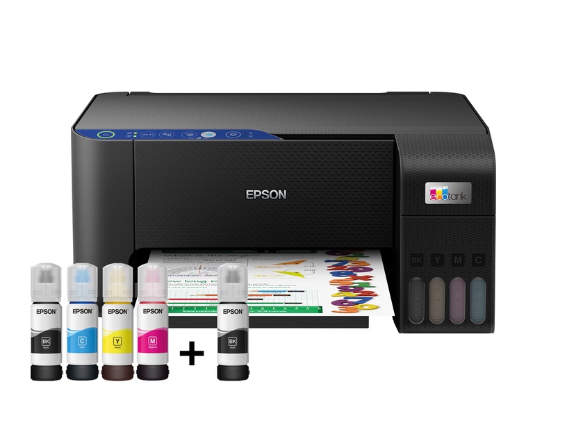 Daudzfunkciju printeris Epson EcoTank L3251, tintes, krāsains