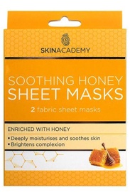Skin Academy Soothing Honey Sheet Mask 2pcs