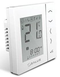 Термостат Salus Controls, крепится на стену, белый, 5 - 35 °С