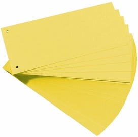 Herlitz Divider Strips 10843613 Yellow 100pcs