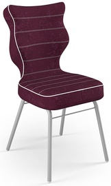Vaikiška kėdė Entelo Solo Size 5 VS07 Grey/Purple, 390x390x850 mm