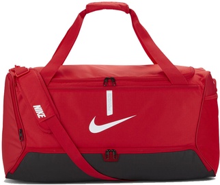 Rokassoma Nike Academy Team Duffel Bag L CU8089 657, sarkana