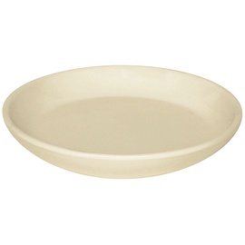 Puķu poda šķīvis Domoletti 5906750949154, bēša/smilškrāsas, 160 mm