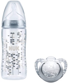 Nuk Silver Limited Edition Set First Choice Plus Baby Bottle With Soother 10216167