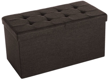 Songmics Ottoman Brown 76x38x38cm