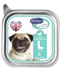 Butchers Pro Series Pate With Chicken Rice And Vegetables 150g