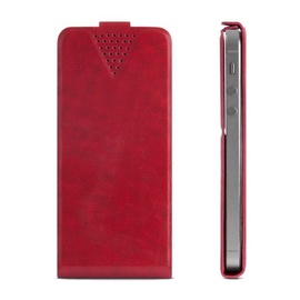 GreenGo Sligo Universal Flip Case 4'' - 4.5'' Red