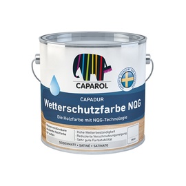 Krāsa Caparol Wetterschutzfarbe NQG B1, matēts, 0.7 l, balta