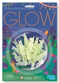 4M Glow In The Dark Llamas 12pcs