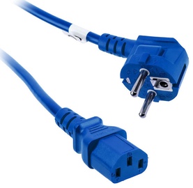 Kolink Power Cable SchuKo To IEC Connector C13 1.8m Blue