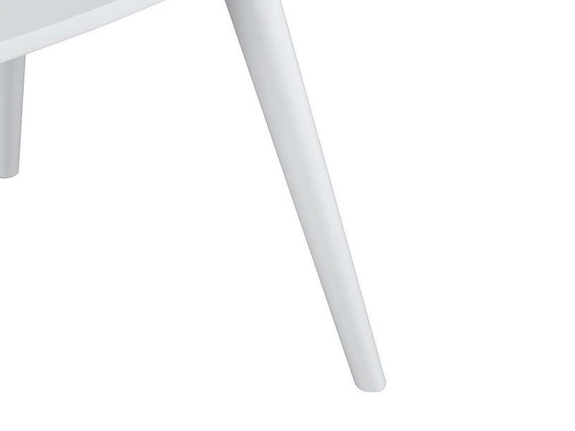Стул для столовой Patyczak, белый, 42 см x 49 см x 85 см