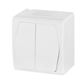 Slēdzis Elektro-Plast Hermes 2 1002-00 White