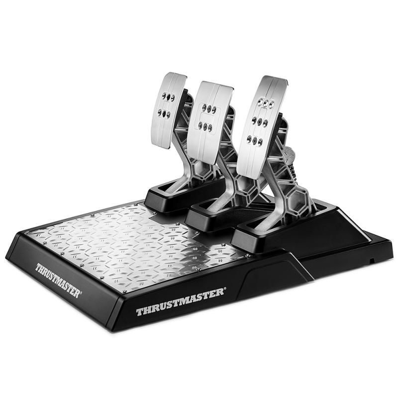 Игровой руль Thrustmaster T-LCM Pedals, серебристый