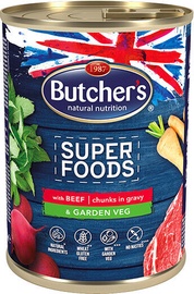 Влажный корм для собак Butchers Super Foods, 0.4 кг