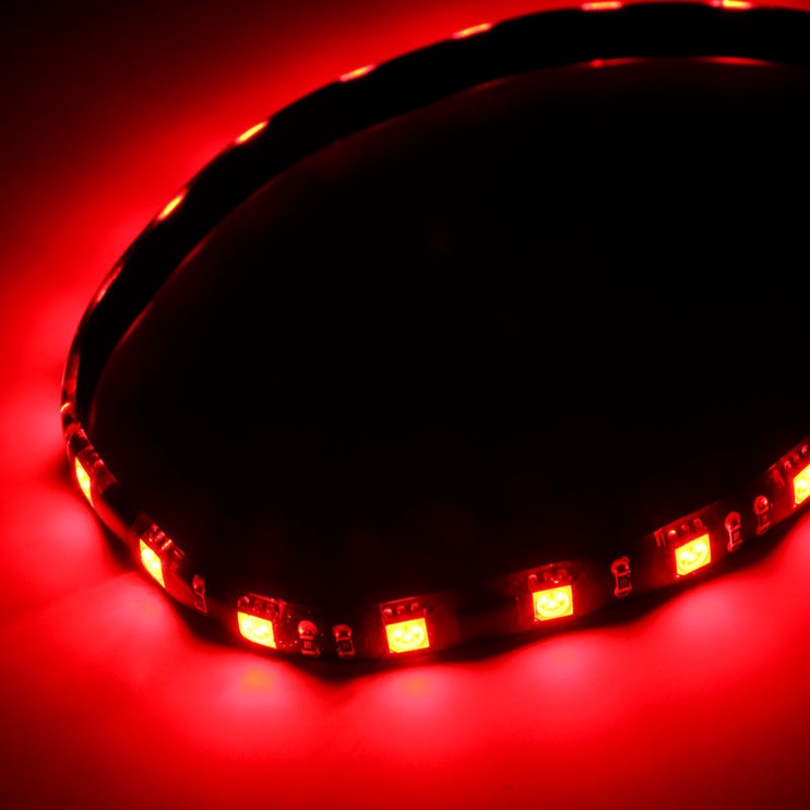 LED juostelė su magnetiniu tvirtinimu BitFenix, raudona