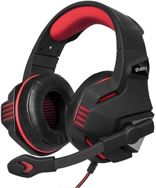 Ausinės Sven AP-G890MV Gaming Over-Ear Headset Black/Red