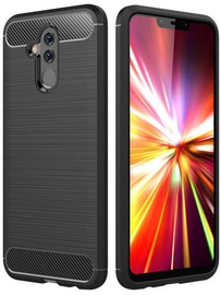 Hurtel Carbon Back Case For Huawei Mate 20 Lite Black