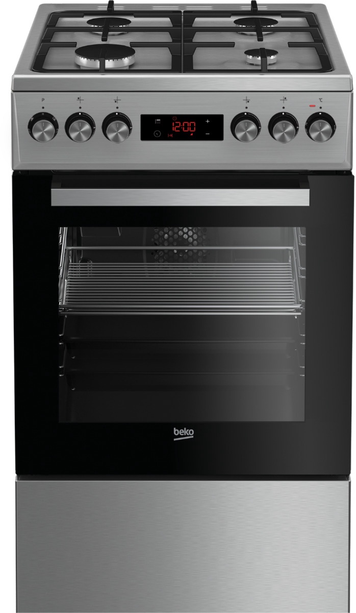 Gaasipliit elektriahjuga Beko FSM52332DXDS