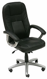 Biroja krēsls AnjiSouth Furniture, 5.8 x 68 x 111 - 121 cm, melna