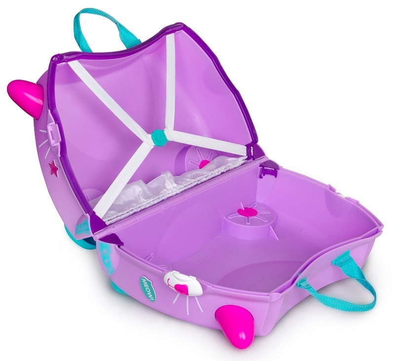 Детский чемодан Trunki, фиолетовый, 18 л, 21 x 46 x 31 см