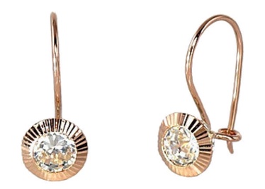 Diamond Sky Gold Earrings Morgana II