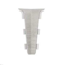 Grīdlīstes stūris Salag Lima LYTW09, 31 mm x 72 mm x 44 mm, balta
