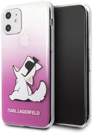 Karl Lagerfeld Choupette Fun Back Case For Apple iPhone 11 Pink