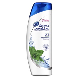 Plaukų šampūnas ir kondicionierius Head & Shoulders Menthol 2in1, 360 ml