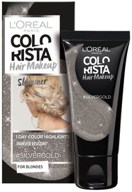 L´Oreal Paris Colorista Hair Makeup Shimmer Silver Gold