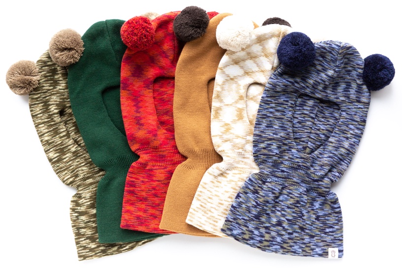 Зимняя шапка Knitas 316, коричневый/желтый