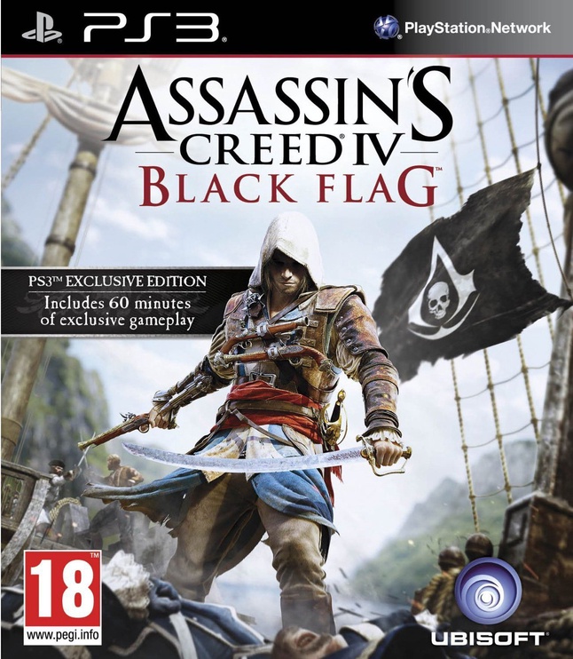 PlayStation 3 (PS3) žaidimas Ubisoft Assassin's Creed IV Black Flag