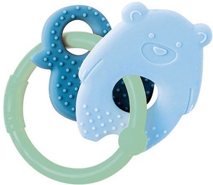 Nattou Teething Toy Bear & Duck Blue/Green
