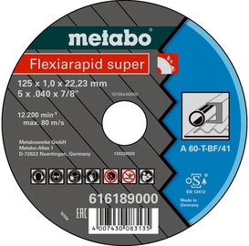 Metabo Flexiarapid Super 125x1.6x22.23mm Steel TF 41