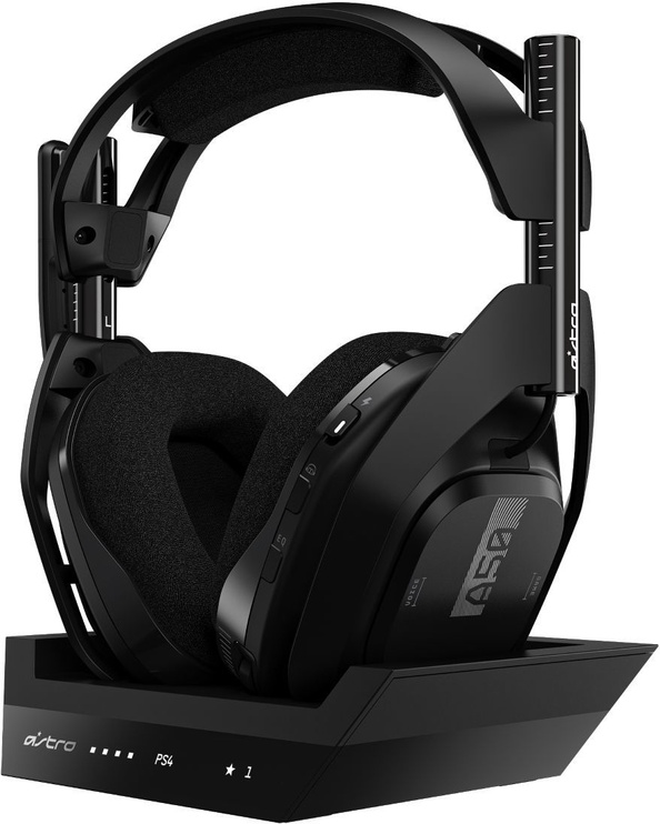 Belaidės ausinės Astro Gaming A50 Wireless Dolby 7.1, juoda
