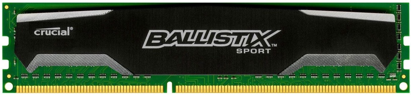Operatyvioji atmintis (RAM) Crucial Ballistix, DDR3 (RAM), 4 GB, 1600 MHz