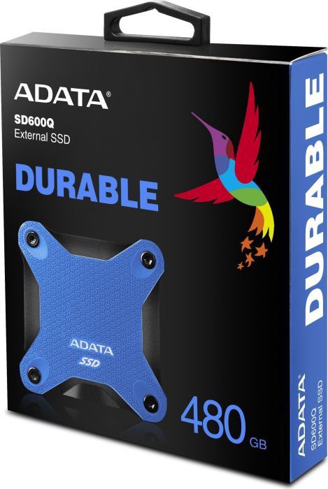 Жесткий диск Adata SD600Q, SSD, 480 GB, синий