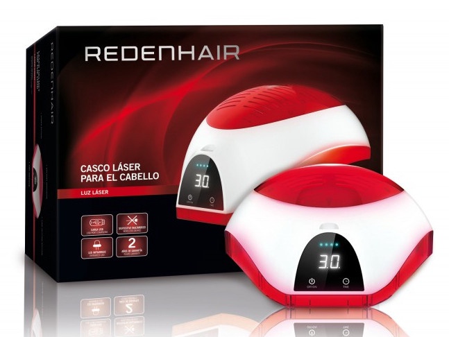 Массажер Redenhair Capillary Regeneration Laser Helmet R036, белый/красный