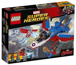 Konstruktor LEGO Super Heroes Captain America Jet Pursuit 76076