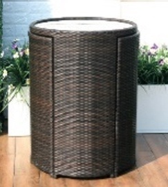 Dārza galds Domoletti 376, brūna, 50 x 68 x 74 cm