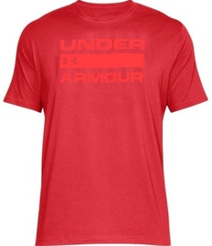 Under Armour T-Shirt Wordmark 1314002-600 Red XL