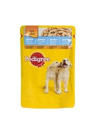 Konservuotas ėdalas jauniems šunims Pedigree, su vištiena, 100 gr