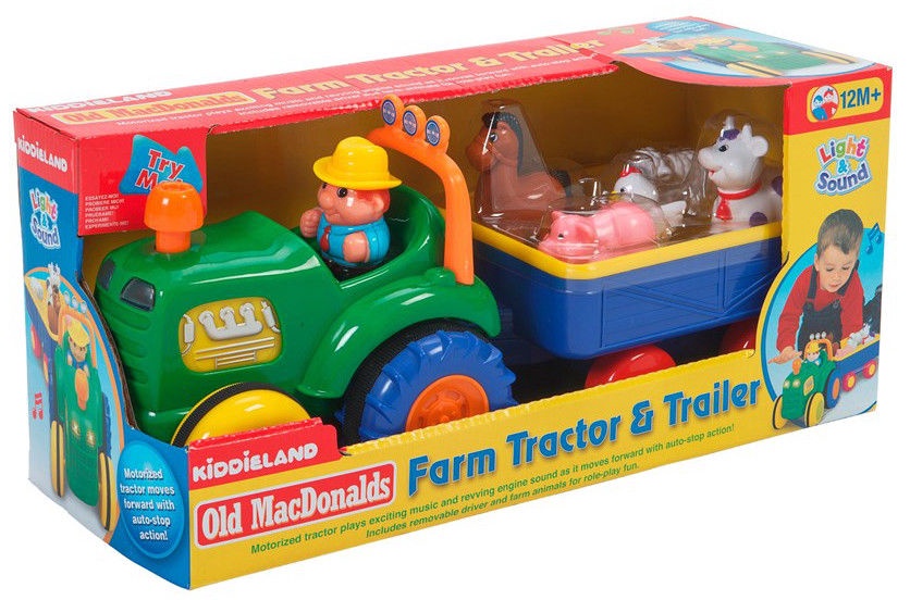 kiddieland farm and tractor set