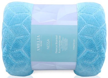 AmeliaHome Nessa Fleece Blanket Turquoise 220x240cm