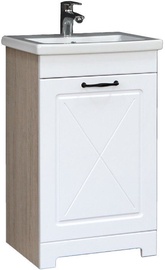 Шкаф для ванной MN Kantri 50 465x800x382mm White