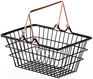 DecoKing Harper Basket Black 18.4x13.2x15.5cm