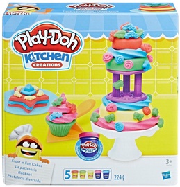 Hasbro Play-Doh Kitchen Creations Frost 'n Fun Cakes B9741