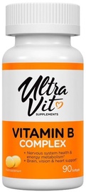 Pārtikas piedeva UltraVit Vitamin B x 90