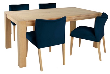 Ēdamistabas komplekts Home4you Turin K269065 Blue Brown