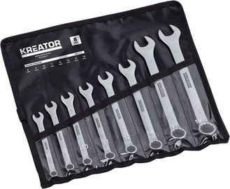 Kreator Combination Spanner 8-19mm 8pcs